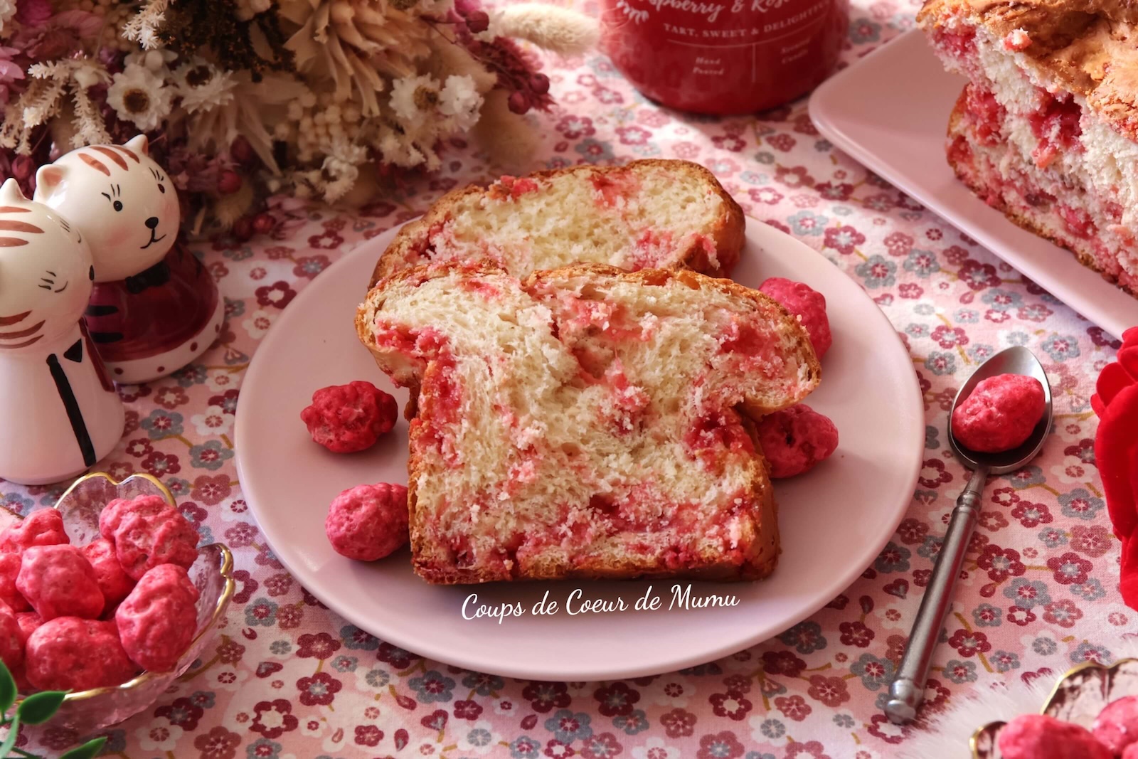 Meilleure recette Brioche aux Pralines Roses