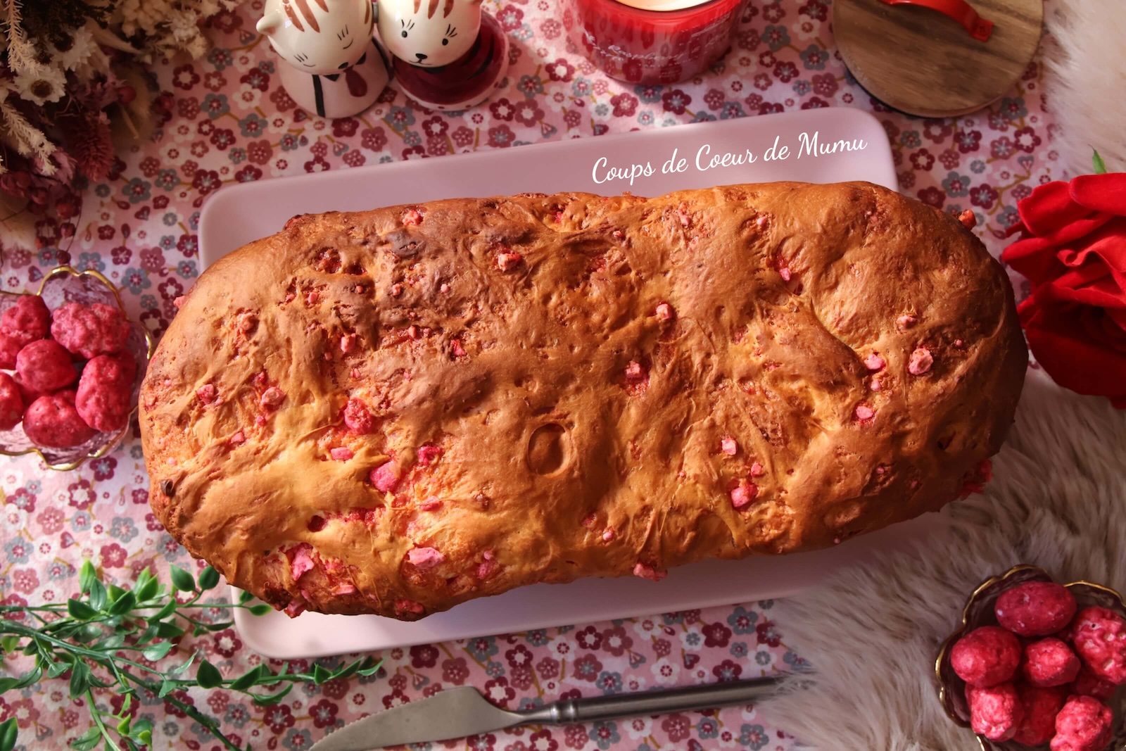 Meilleure recette brioche pralines roses